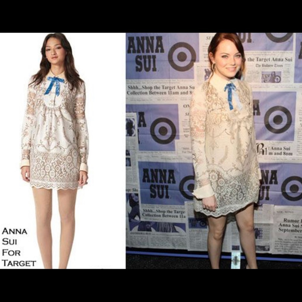 ANNA SUI DRESS (NO BOW) |TARGET 20th ANNIVERSARY